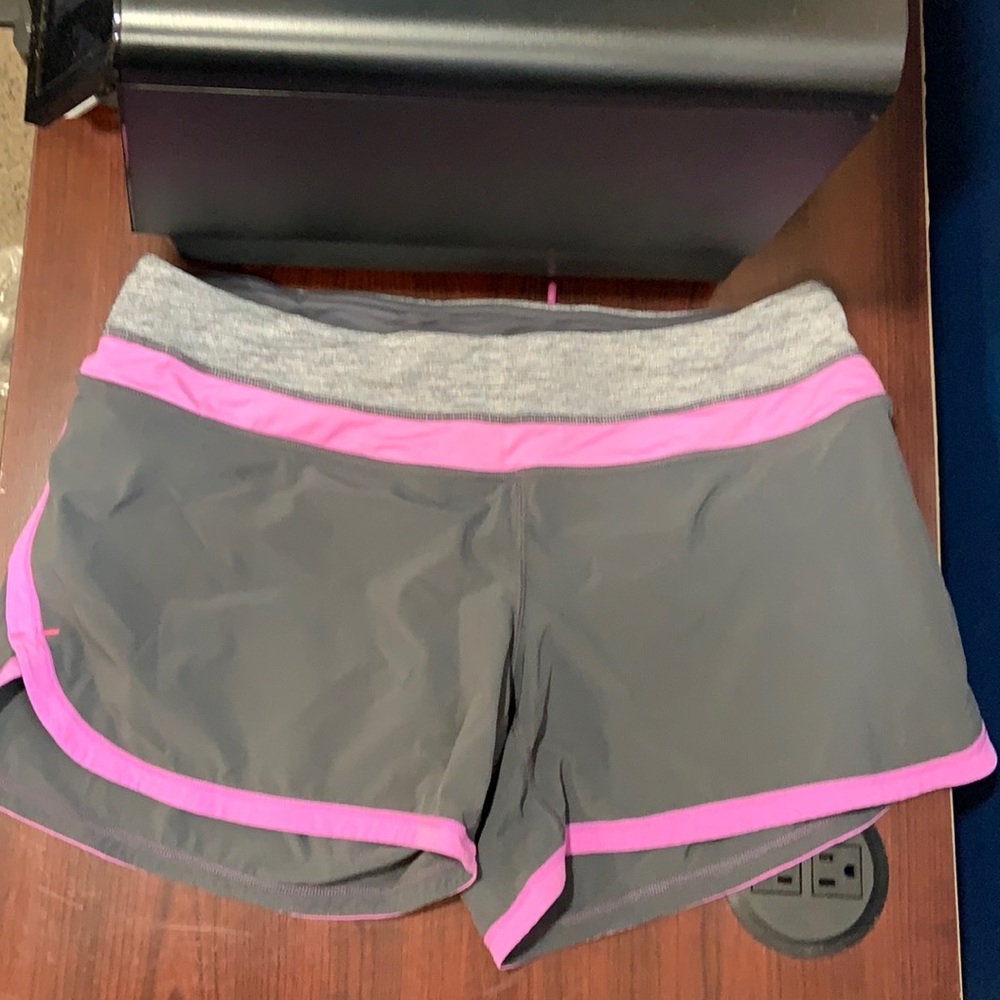 Lululemon Gray & Purple shorts size 10